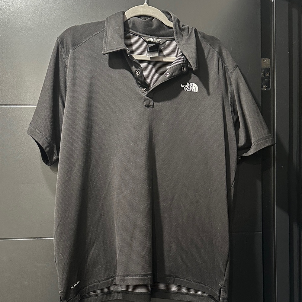 The North Face Men's black Polo Shirt